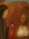 Odilon Redon Cristo e la Samaritana 1895